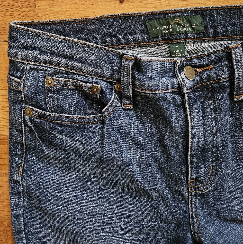 Ralph Lauren Blue Jeans Boot cut size 4